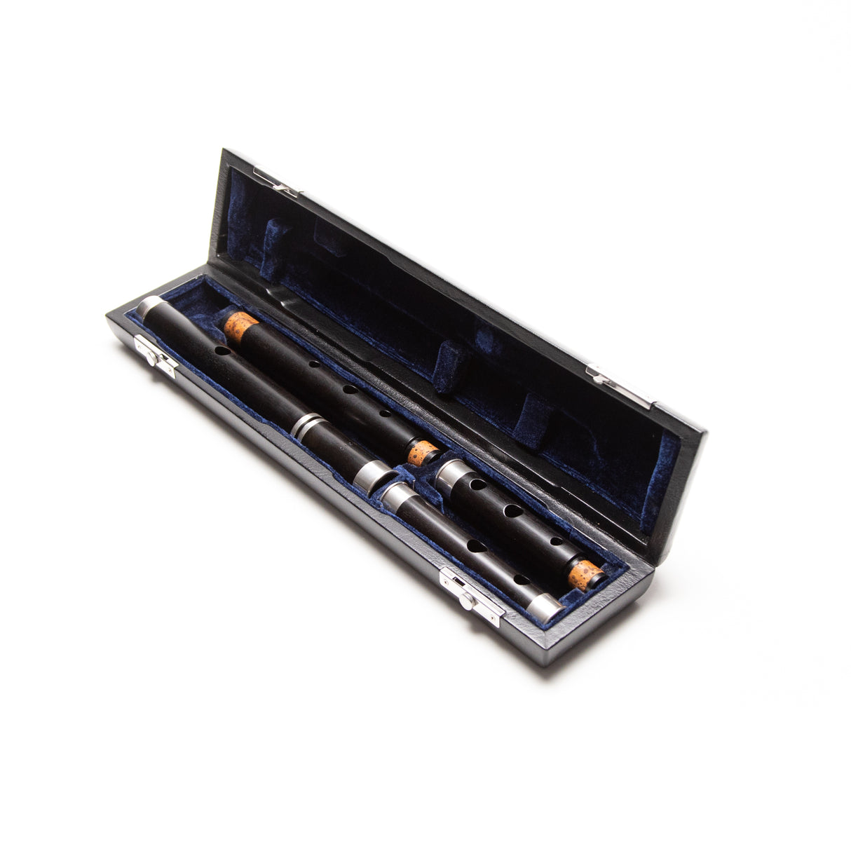 Jon Cornia Blackwood & Silver Large Holed Rudall