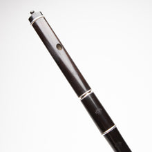 Grinter Blackwood & Silver Keyless Large Hole Rudall