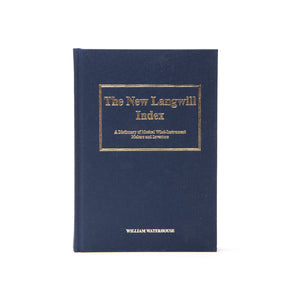 The New Langwill Index