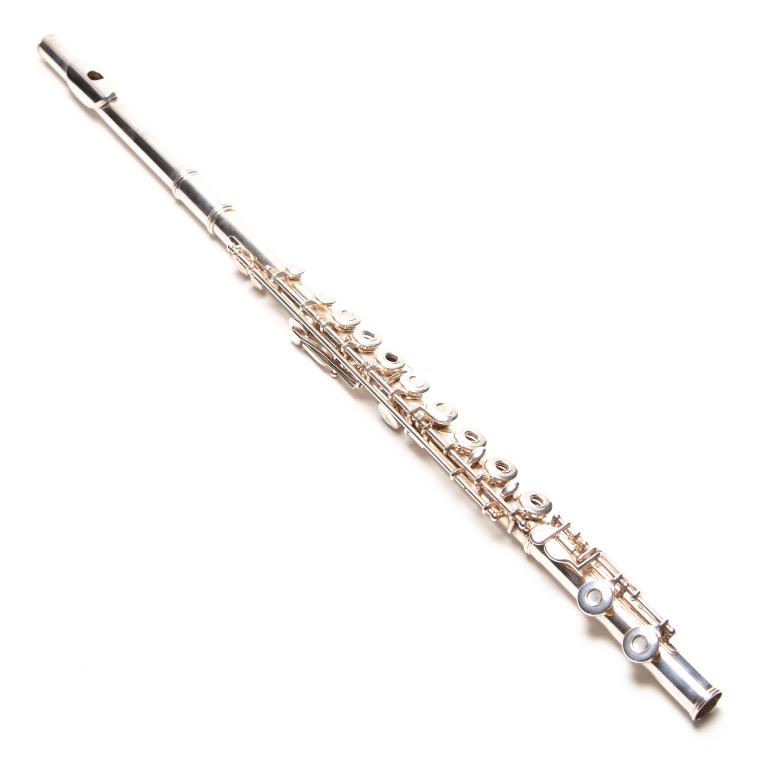 フルート　管体銀製　ゲマインハート M3S SOLID SILVER シルバー Gemeinhardt M3S Silver Boehm Flute – Irish Flute Store