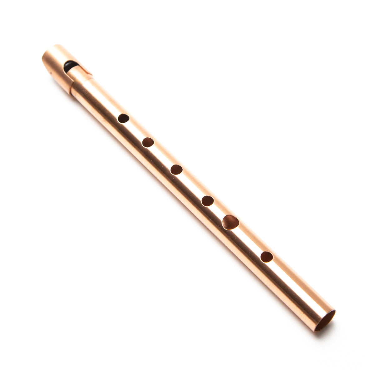 Copper F# Short Pentatonic Whistle