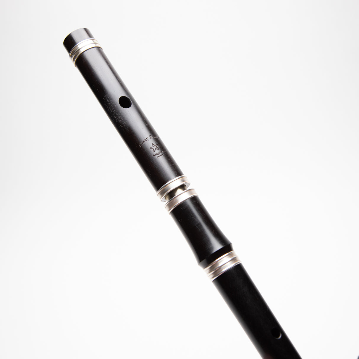 Casey Burns 5-Key Blackwood & Silver Rudall