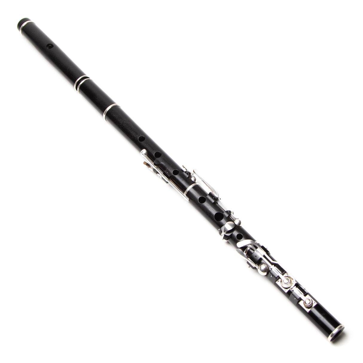 John Gallagher Large Hole Blackwood & Silver Rudall 8-Key