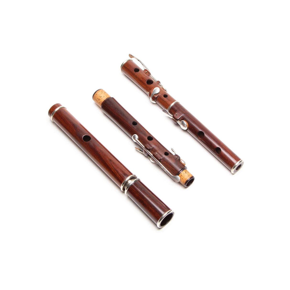 Francois Baubet Mopane & Silver 6-Key