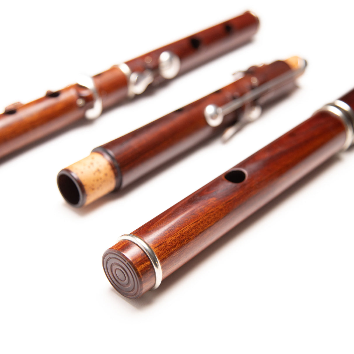 Francois Baubet Mopane & Silver 6-Key