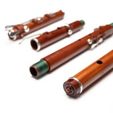 Grinter 8-Key Lancewood & Silver Bb