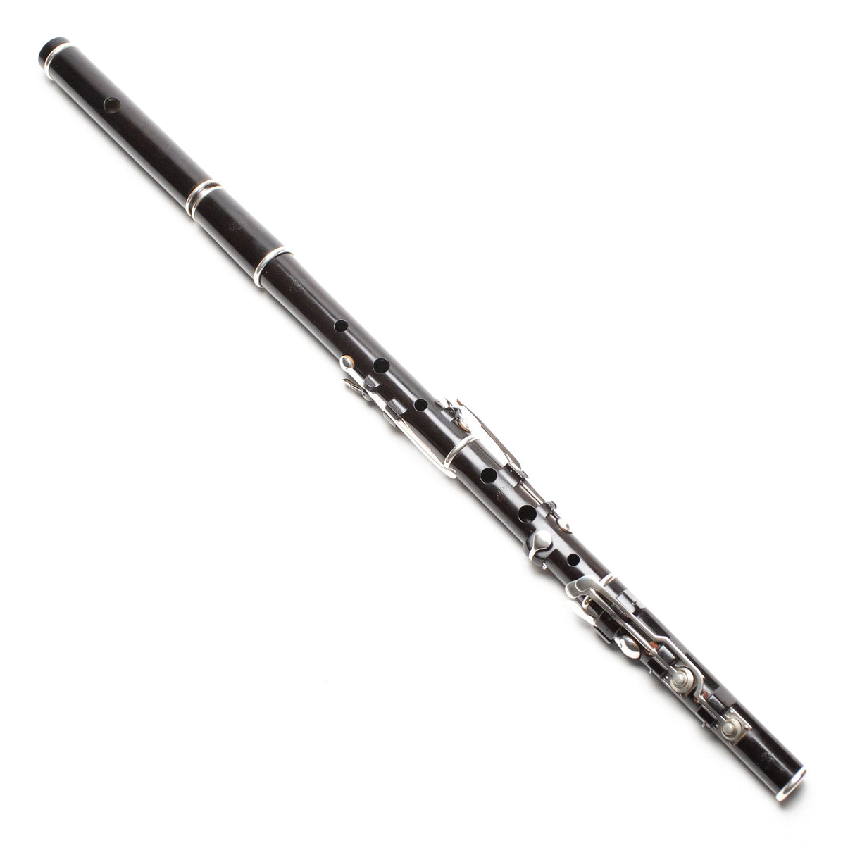 Grinter Blackwood & Silver Large Hole Rudall