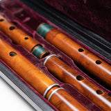 John Gallagher Boxwood & Silver Large Hole Rudall