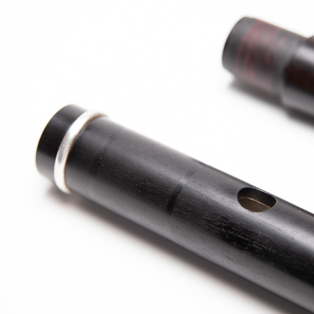 Grinter Blackwood & Silver Keyless Rudall
