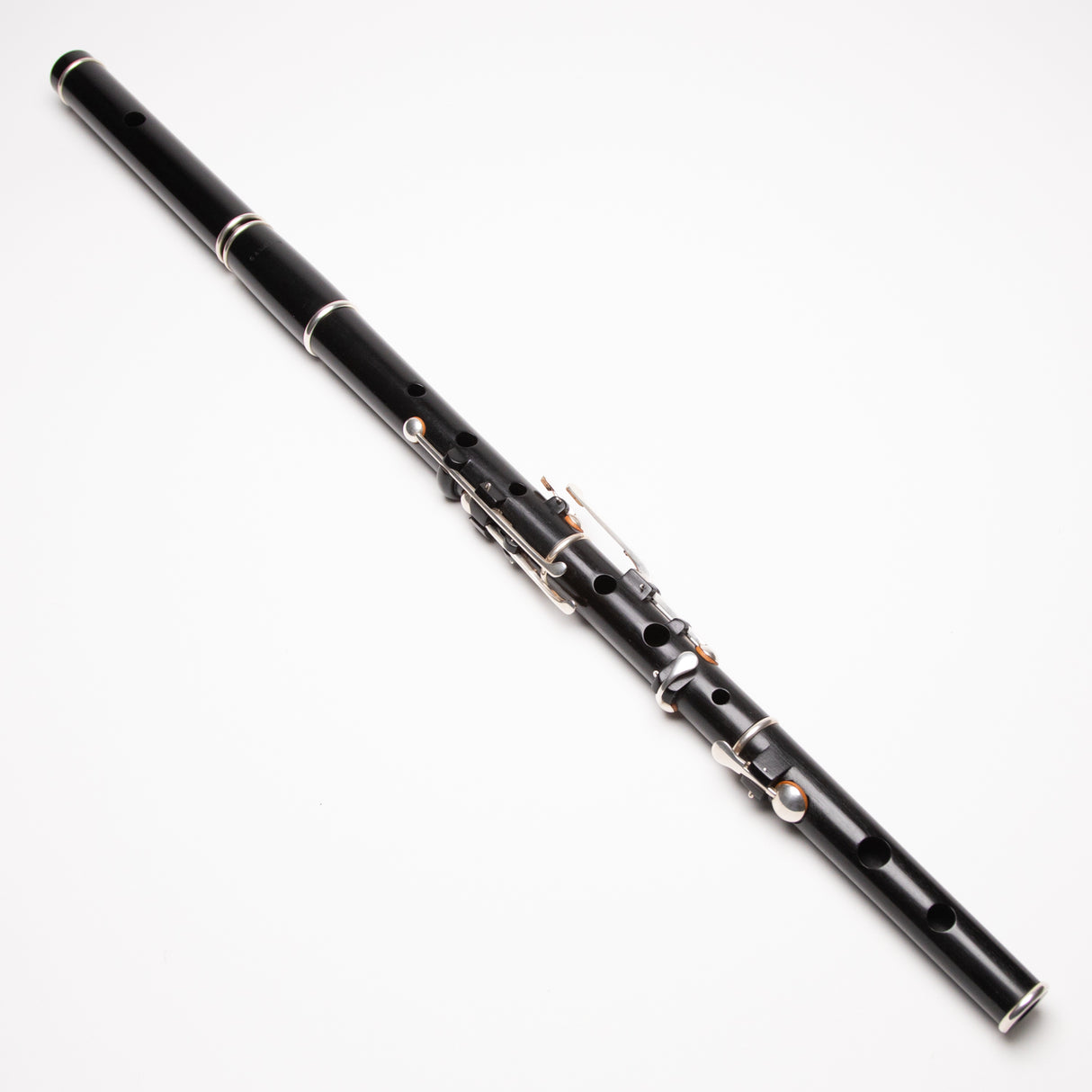 Glen Watson Blackwood & Silver 6-Key Rudall