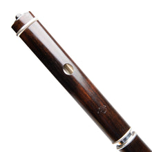 Grinter "New / Large Hole Model" Blackwood & Silver 8-Key