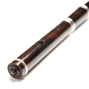 Grinter "New / Large Hole Model" Blackwood & Silver 8-Key