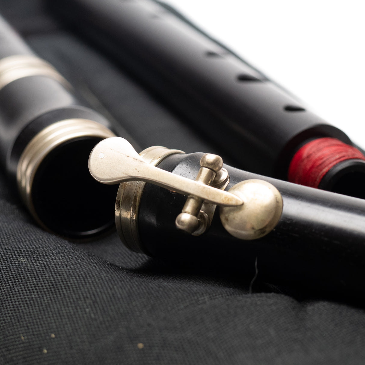 Casey Burns Blackwood Large Hole Standard 1 Key Flute