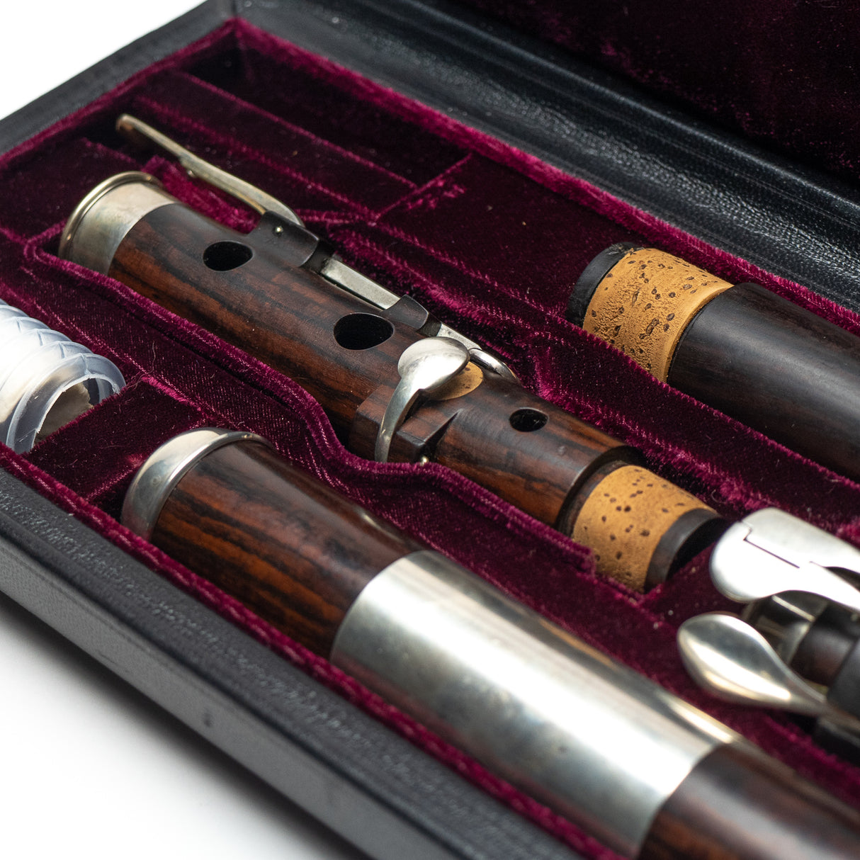 8-Key Olwell Restored Firth & Pond Flute in Cocus