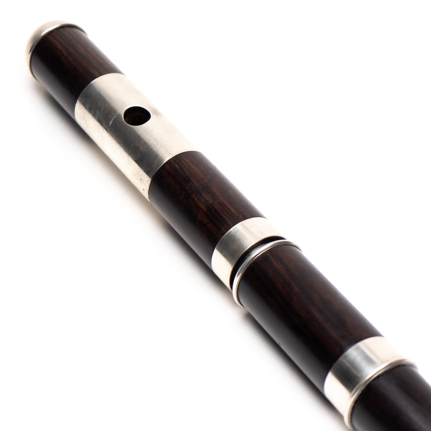8-Key Olwell Restored Firth & Pond Flute in Cocus – Irish