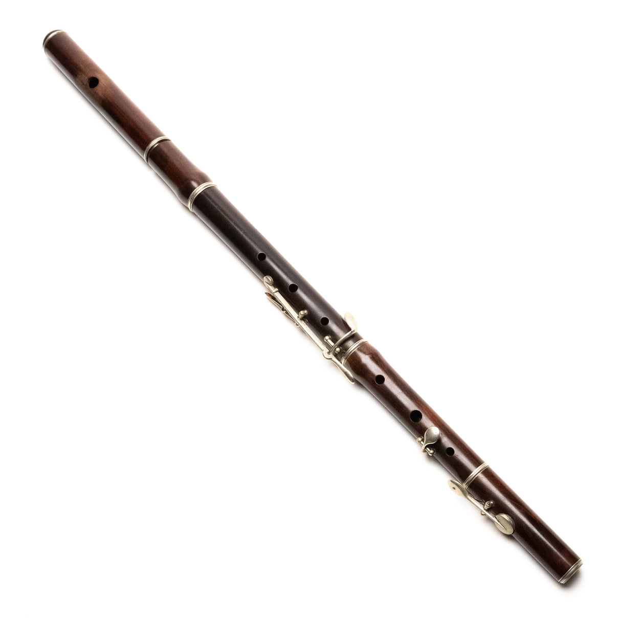5-Key French Flute Marked 45 Rue Saint-Maur Paris
