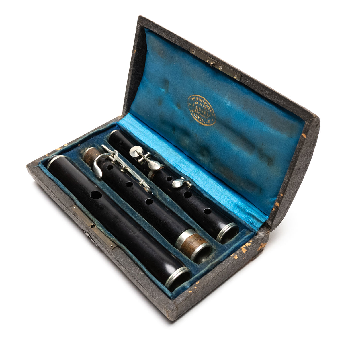 French 4-Key F Flute Restored by Patrick Olwell
