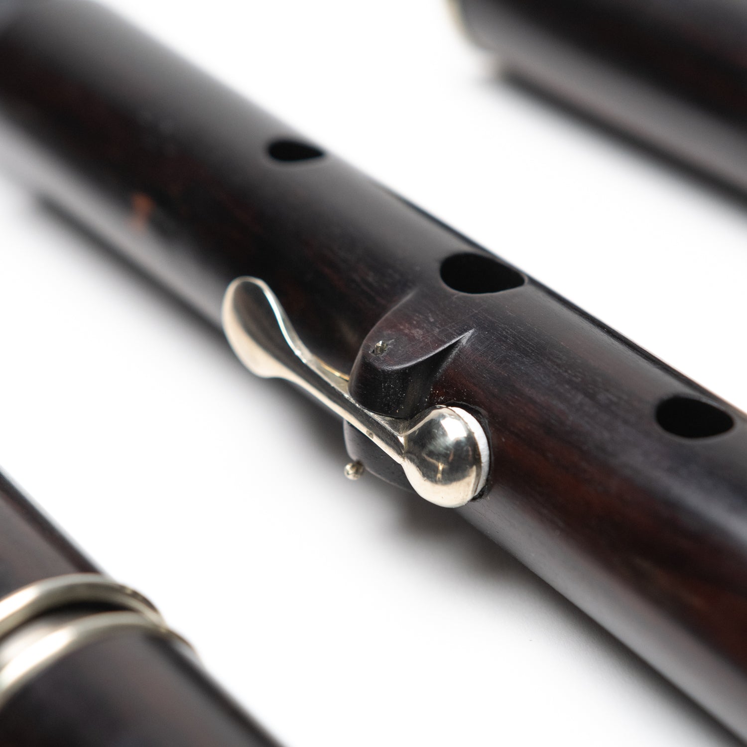 Clementi Improved Cocus & Silver 4-Key – Irish Flute Store