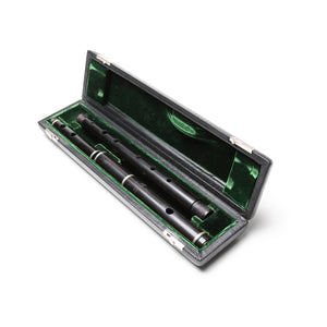 Windward Blackwood & Silver Pratten with Custom Case & Cover