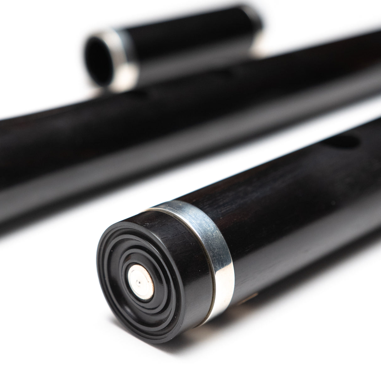 Noy Blackwood & Silver Wide Bore with X Cut Embouchure
