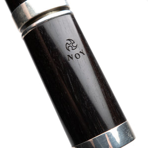 Noy Blackwood & Silver Wide Bore with X Cut Embouchure