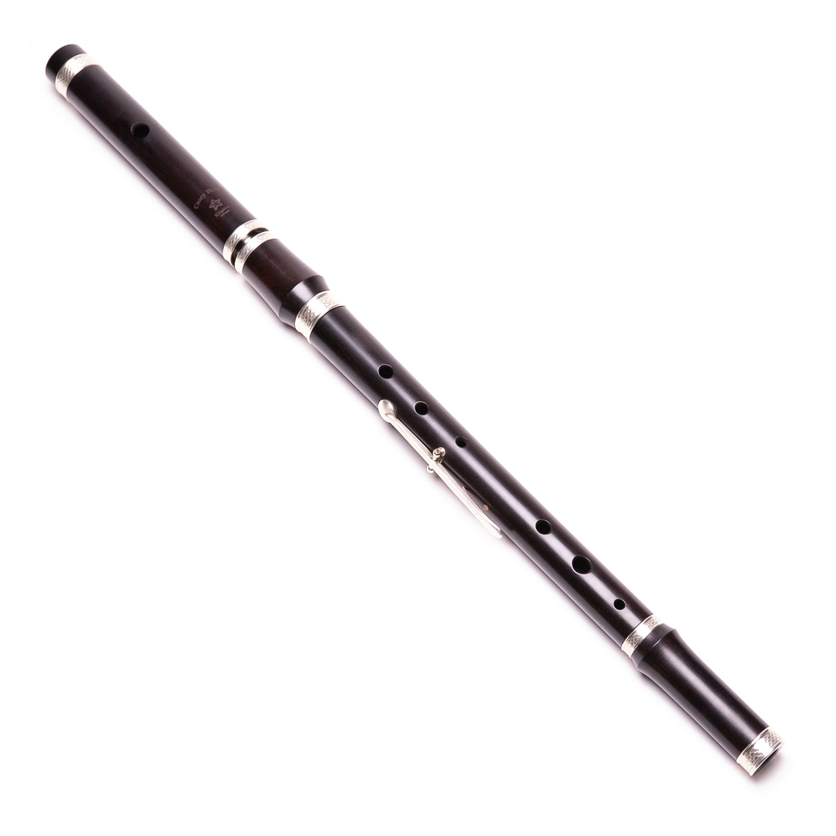 Casey Burns Blackwood & Silver w/C Natural Key
