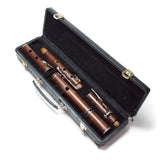Paddy Ward 6-Key Stained Boxwood Hawkes Model Irish Flute