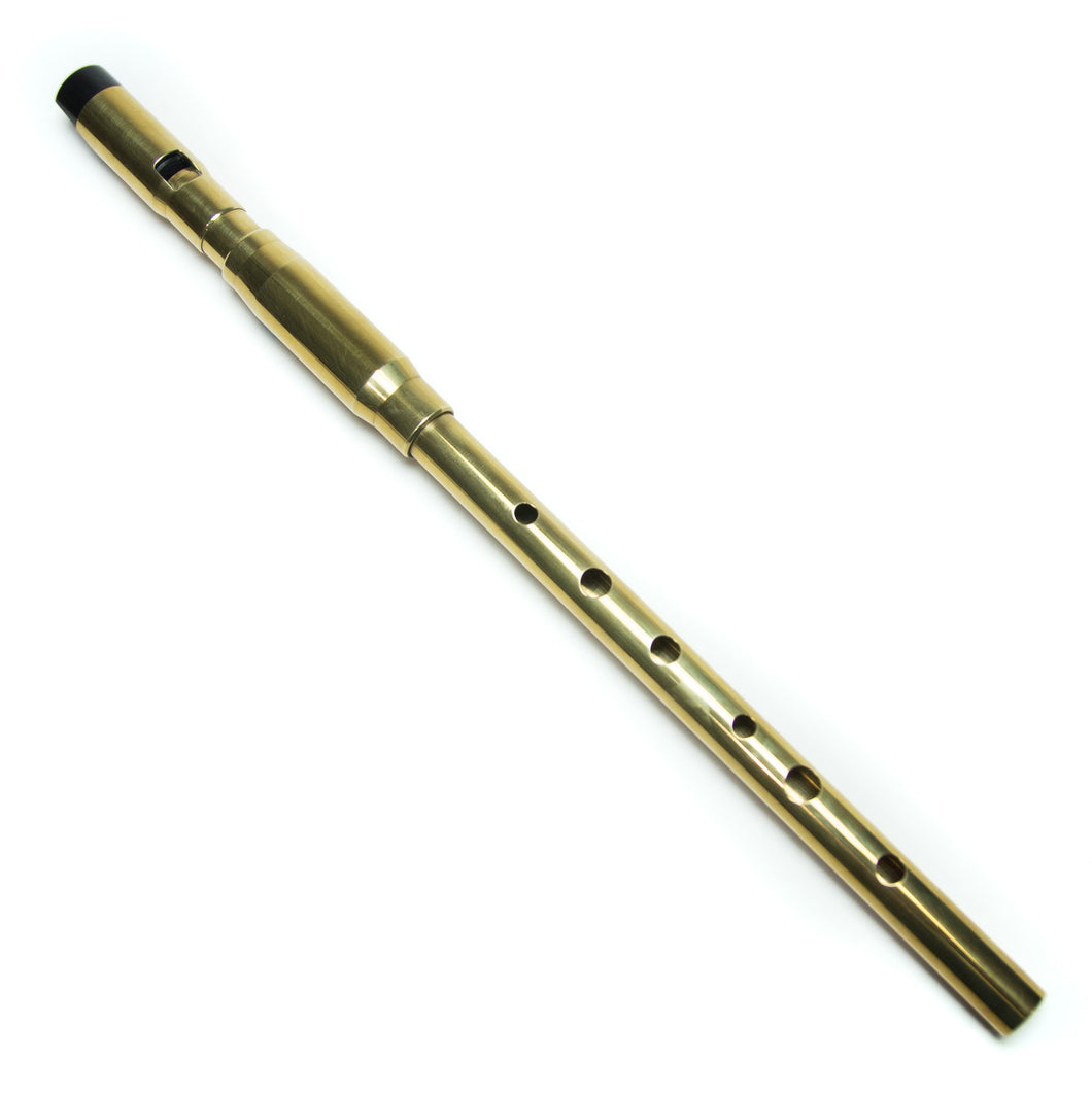 Burke Narrow Bore Brass D Whistle