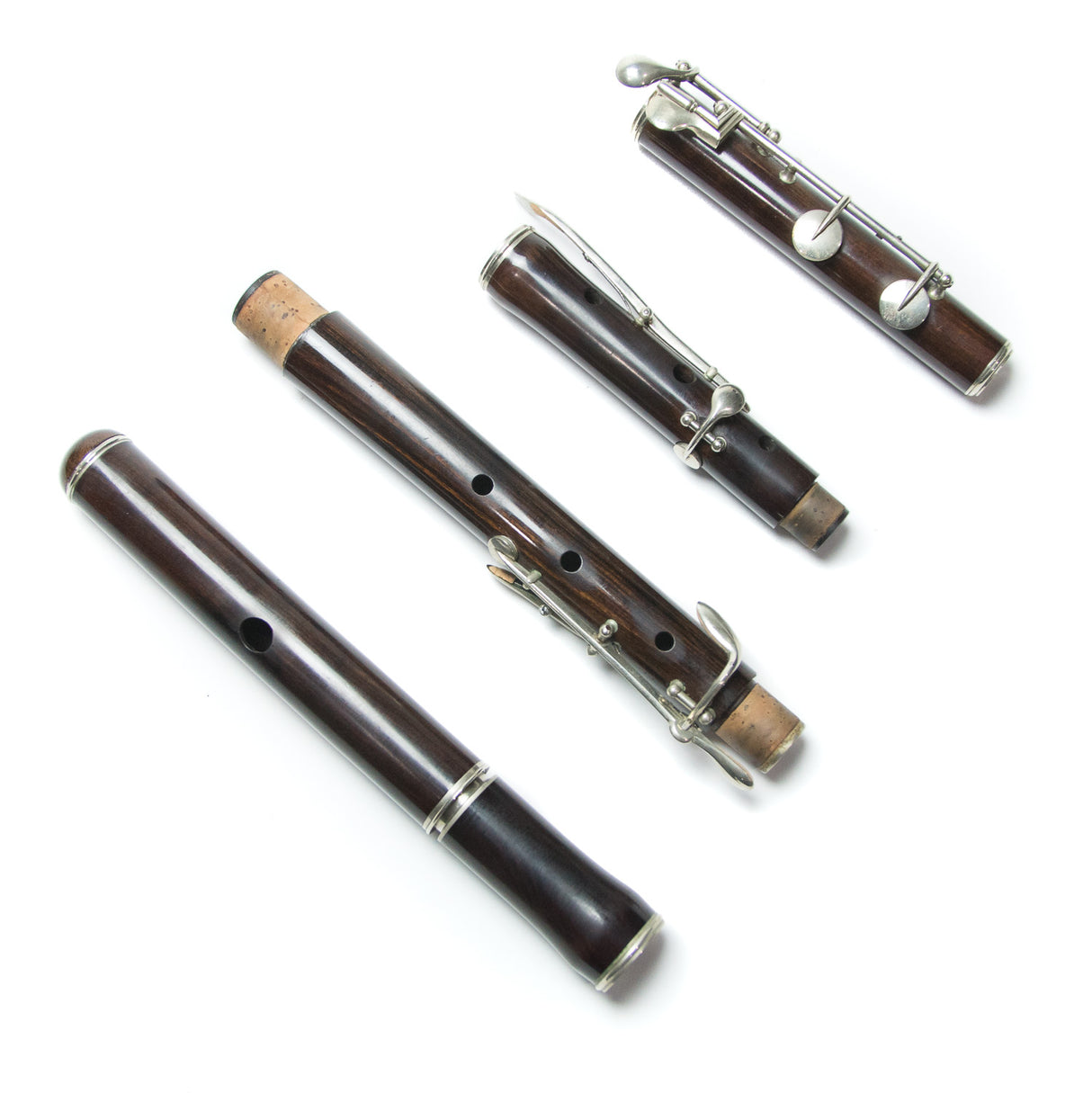 Pat Olwell Restored 19th Century 8-Key French Flute