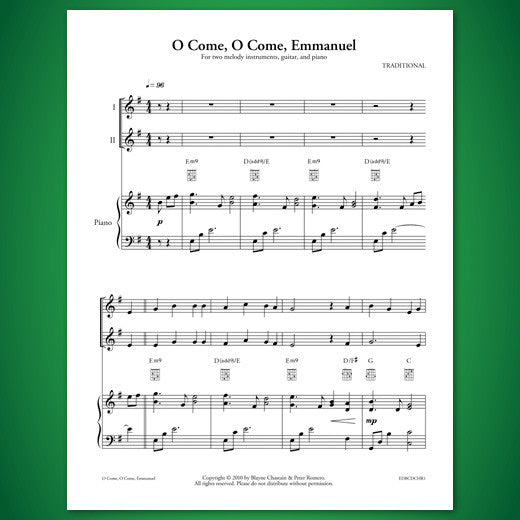 Emerald Duets: Christmas, Volume 1