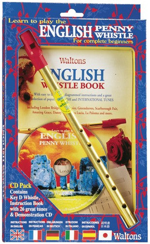 Walton's English Tin Whistle Starter Kit